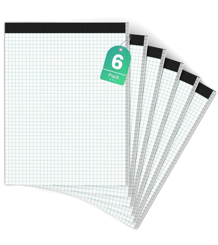 Graph Paper Near Me Graph Paper Grid Paper 8 5 X 11 Graph Paper Pad 2 Large Grid Paper Printable Pdf