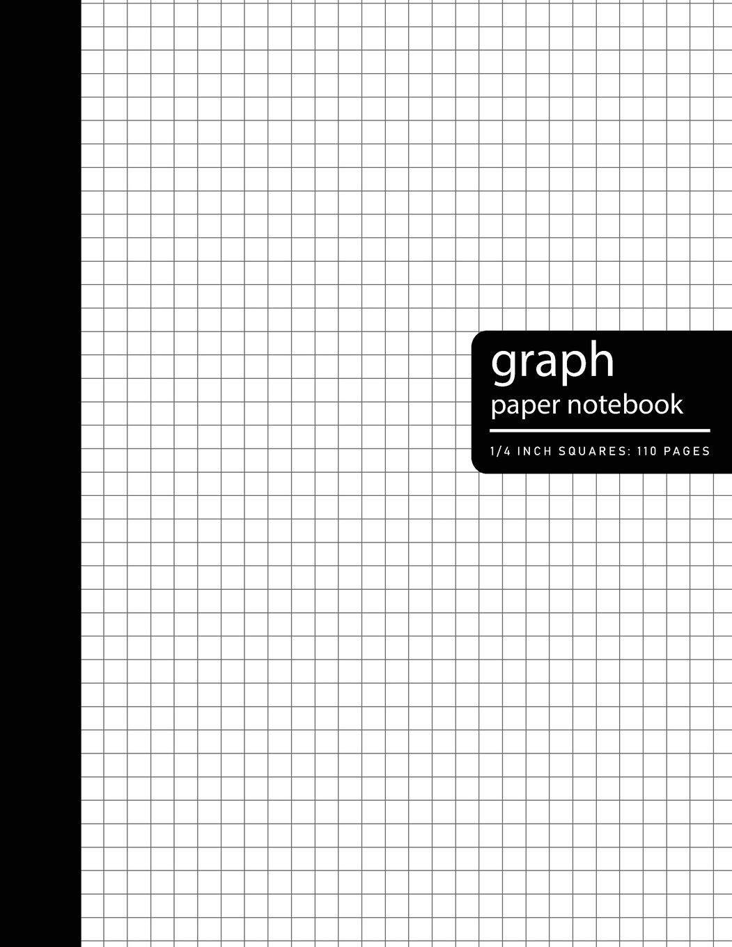 Graph Paper Notebook 1 4 Inch White Cover Blank Quad Desertcart Seychelles