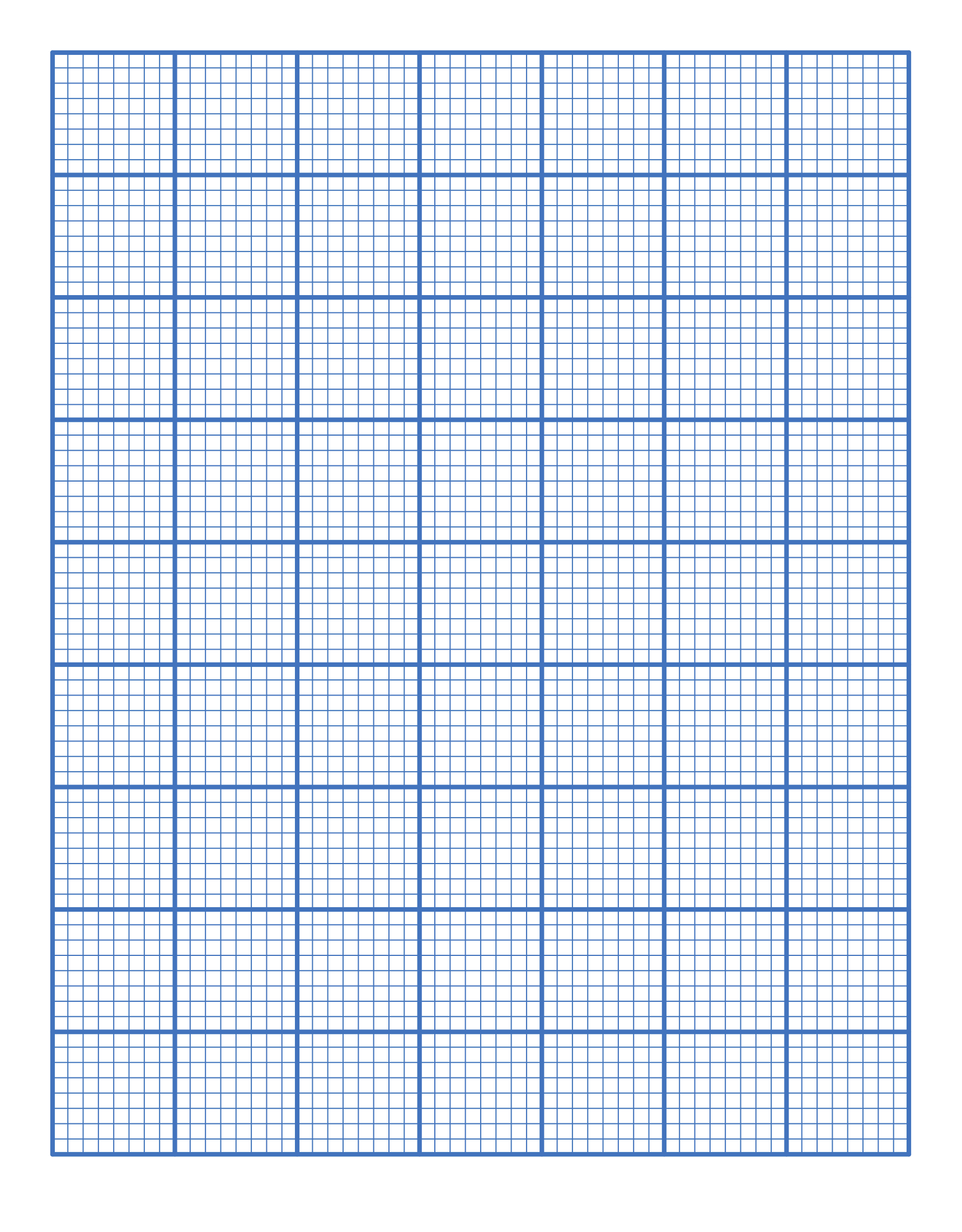Printable Maths Square Paper