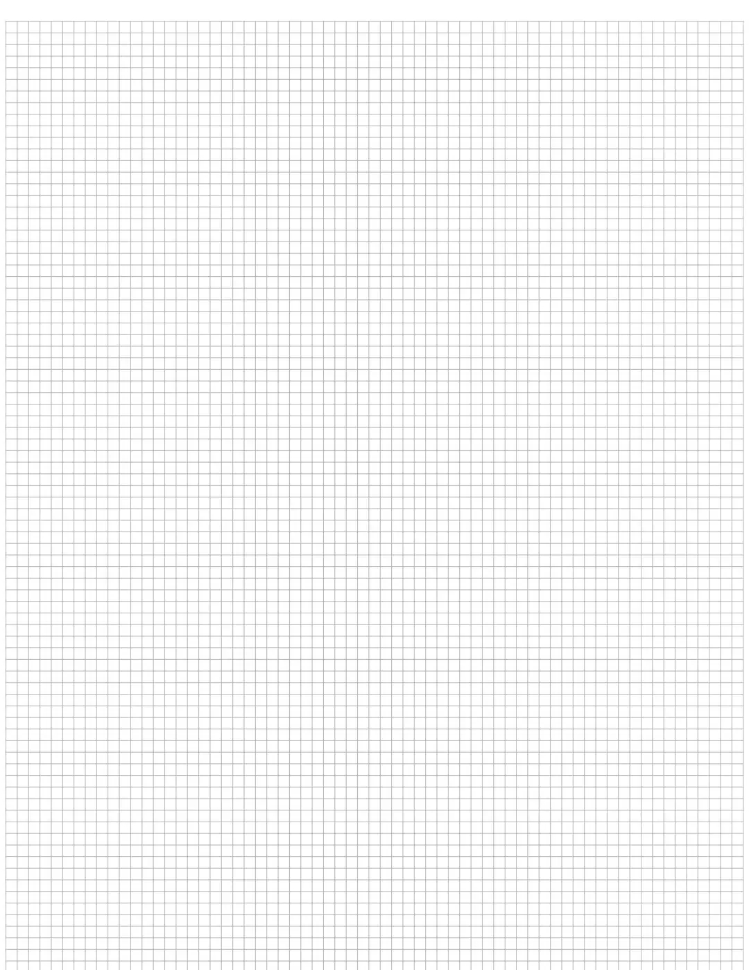 Graph Paper PDF Printable Etsy