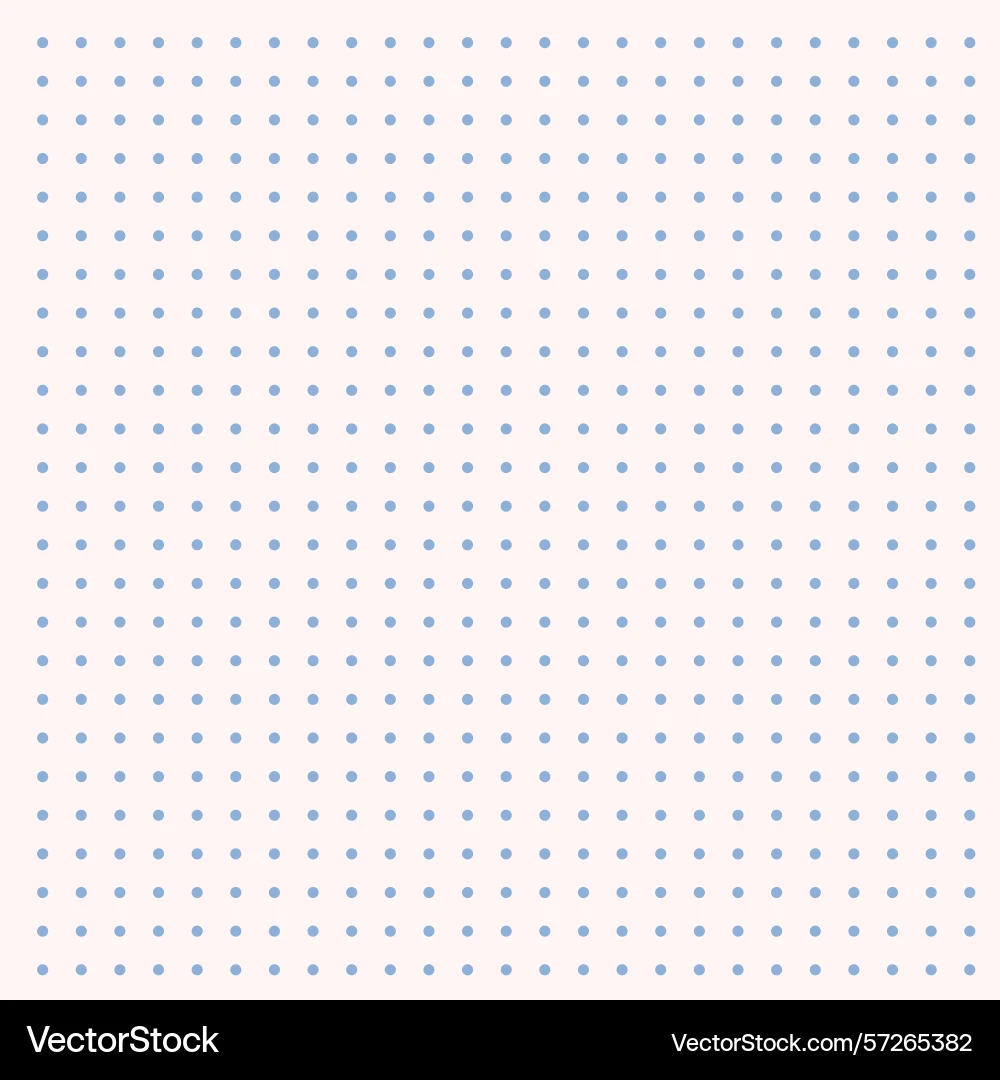 Graph Paper Printable Dotted Grid On White Vector Image