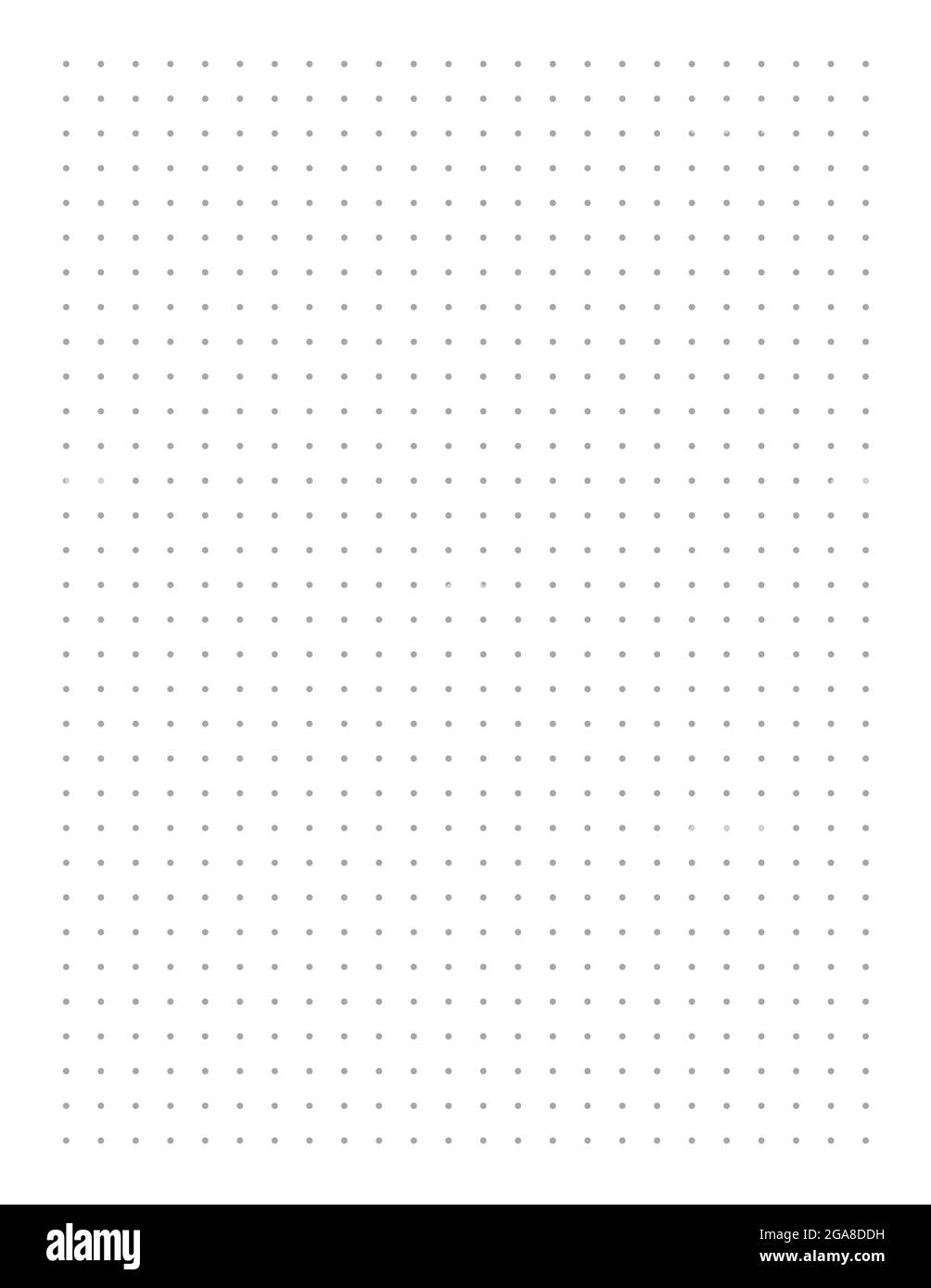 Graph Paper Printable Dotted Grid Paper On White Background Geometric Abstract Dotted Transparent Illustration With Dots For School Notebook Diary Stock Vector Image Art Alamy