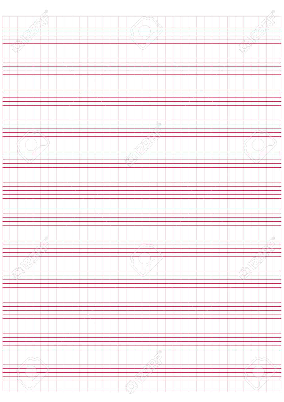 Printable Graph Paper for Handwriting