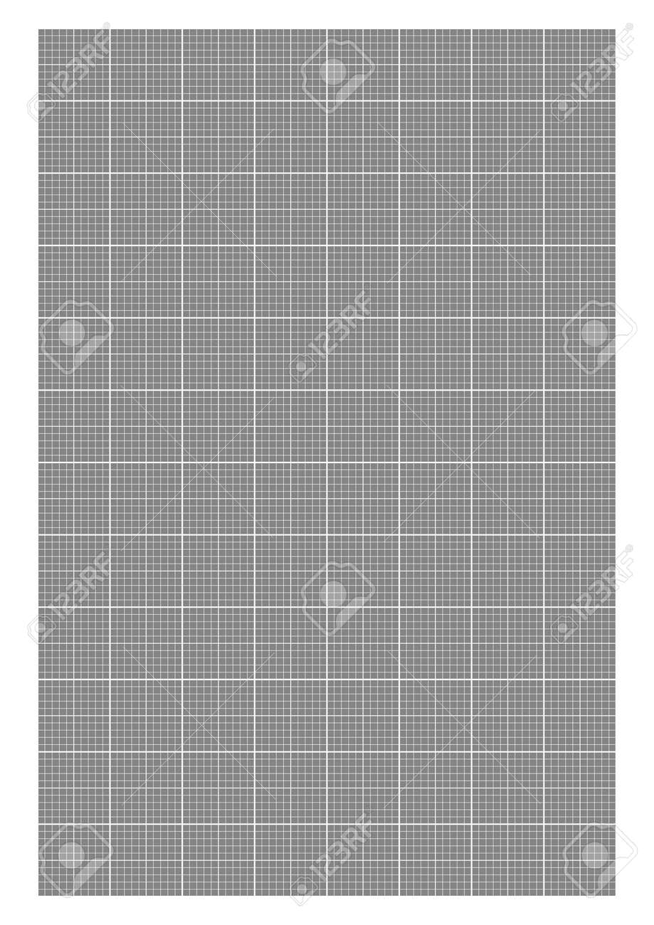 Graph Paper Printable Millimeter Grid Paper With Color Lines Geometric Pattern For School Technical Engineering Line Scale Measurement Realistic Lined Paper Blank Size A4 Royalty Free SVG Cliparts Vectors And Stock Illustration 