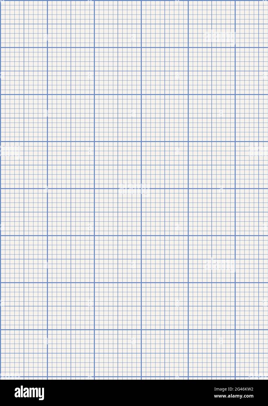 Graph Paper Printable Millimeter Grid Paper With Color Lines Geometric Pattern For School Technical Engineering Line Scale Measurement Realistic Stock Vector Image Art Alamy