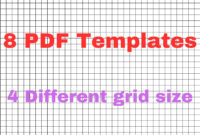 Graph Paper Quad Ruled 4 Grid Sizes 1 5 Inch 1 4 Inch 1 3 Inch 1 2 Inch US Letter Size 8 5 11 Inches Printable 8 Pdfs Multiple Grids KDP Etsy