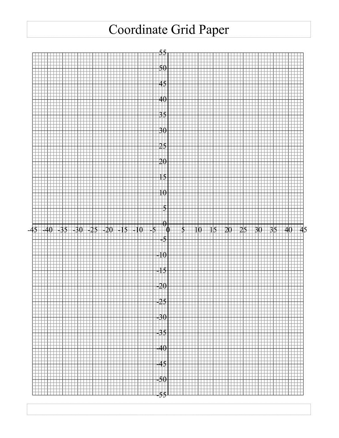 Numbered Graph Paper Printable Free