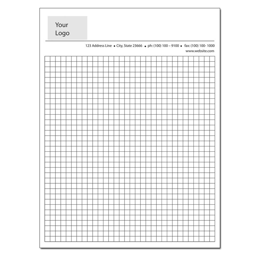 Graph Papers Single Sheets Personalized DesignsnPrint