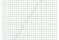 Green Graph Paper Grid Paper Printable Template In PDF