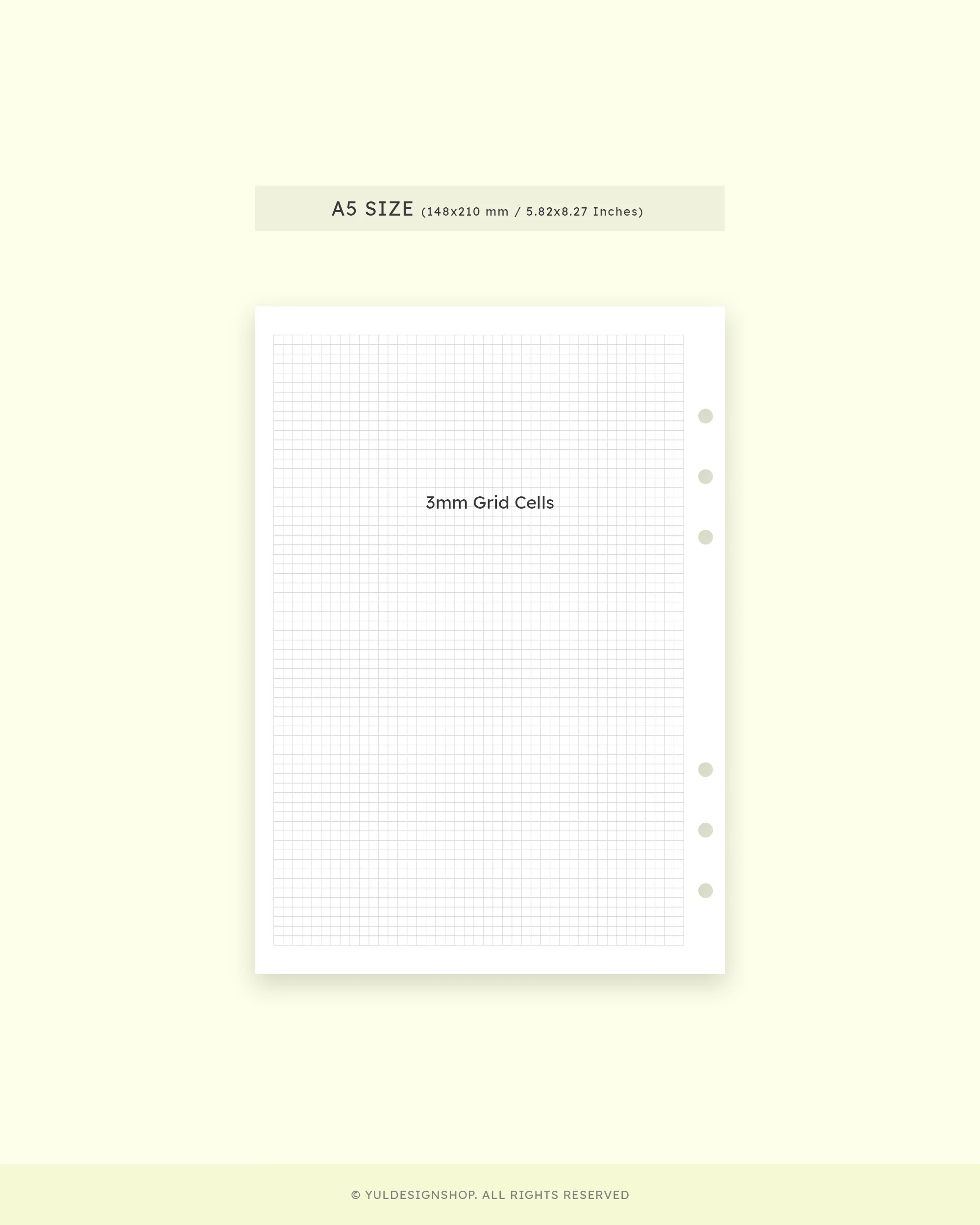 A5 Size Graph Paper Printable