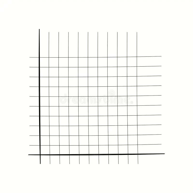 Grid Paper Mathematical Graph Cartesian Coordinate System With X axis Y Axis Stock Vector Illustration Of Architect University 248640315