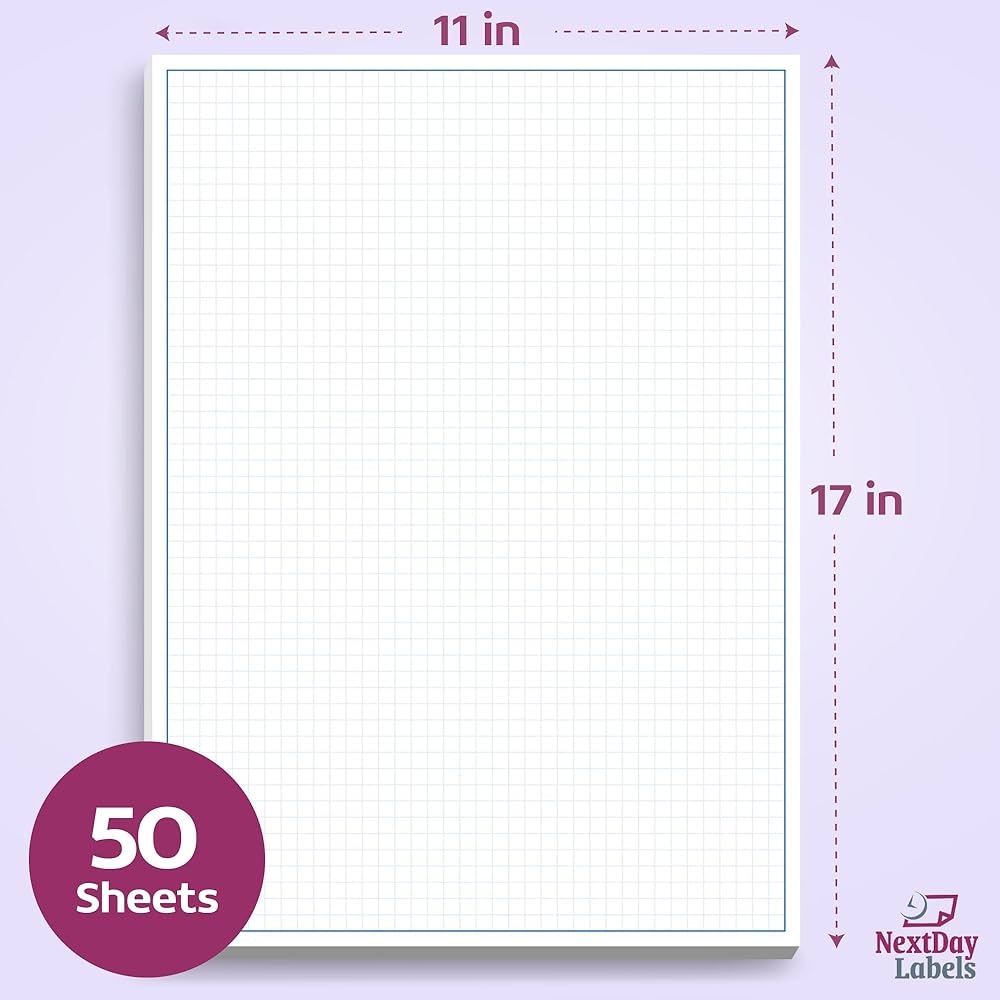 Printable Graph Paper Big Squares