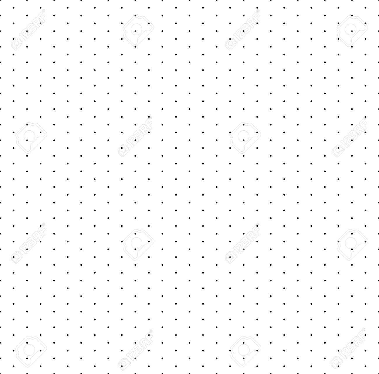 Grid With Dots Paper Seamless Pattern Isometric Floor Plan For Basic Shapes Dot Paper Texture Vector Dotted Monochrome White Background Template Royalty Free SVG Cliparts Vectors And Stock Illustration Image 115060468 