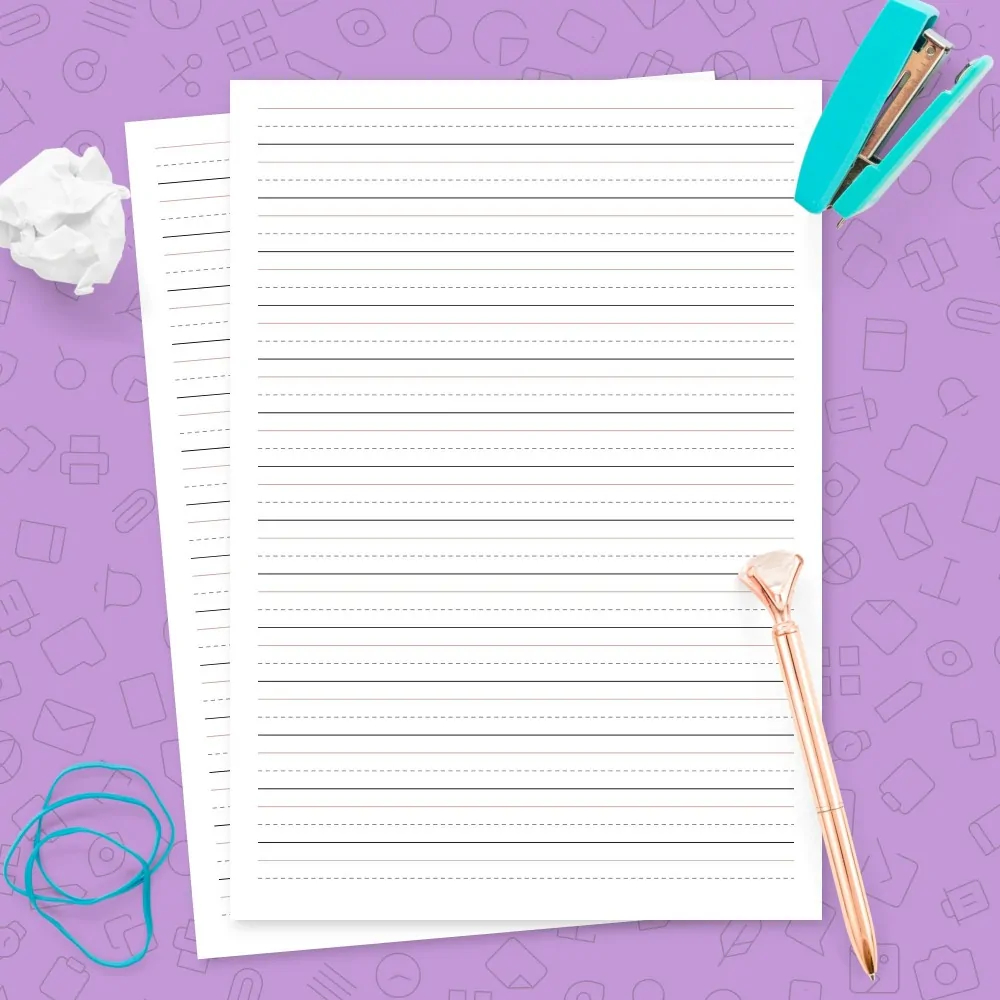 Handwriting Paper Printable