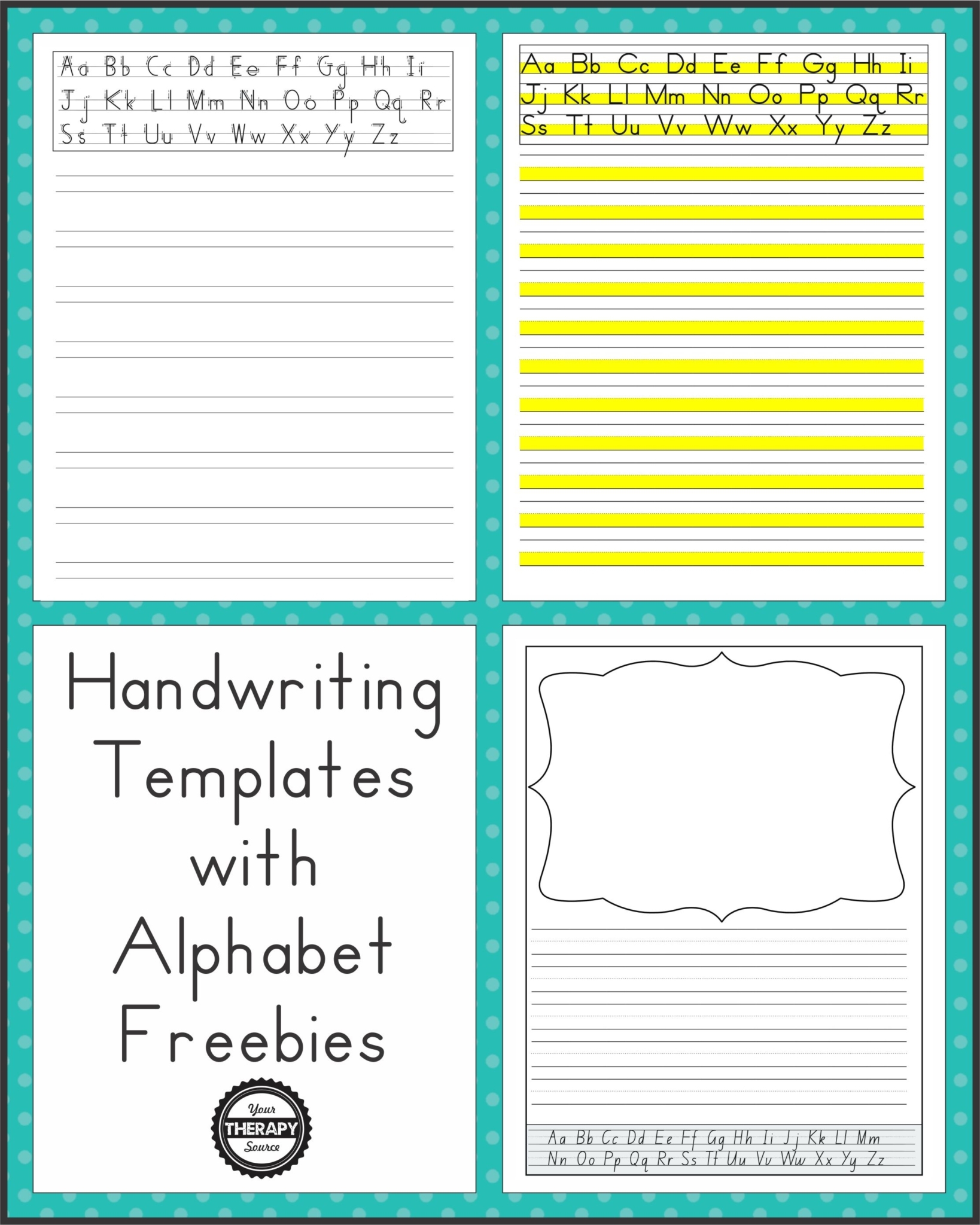 Practice Writing Paper Printable