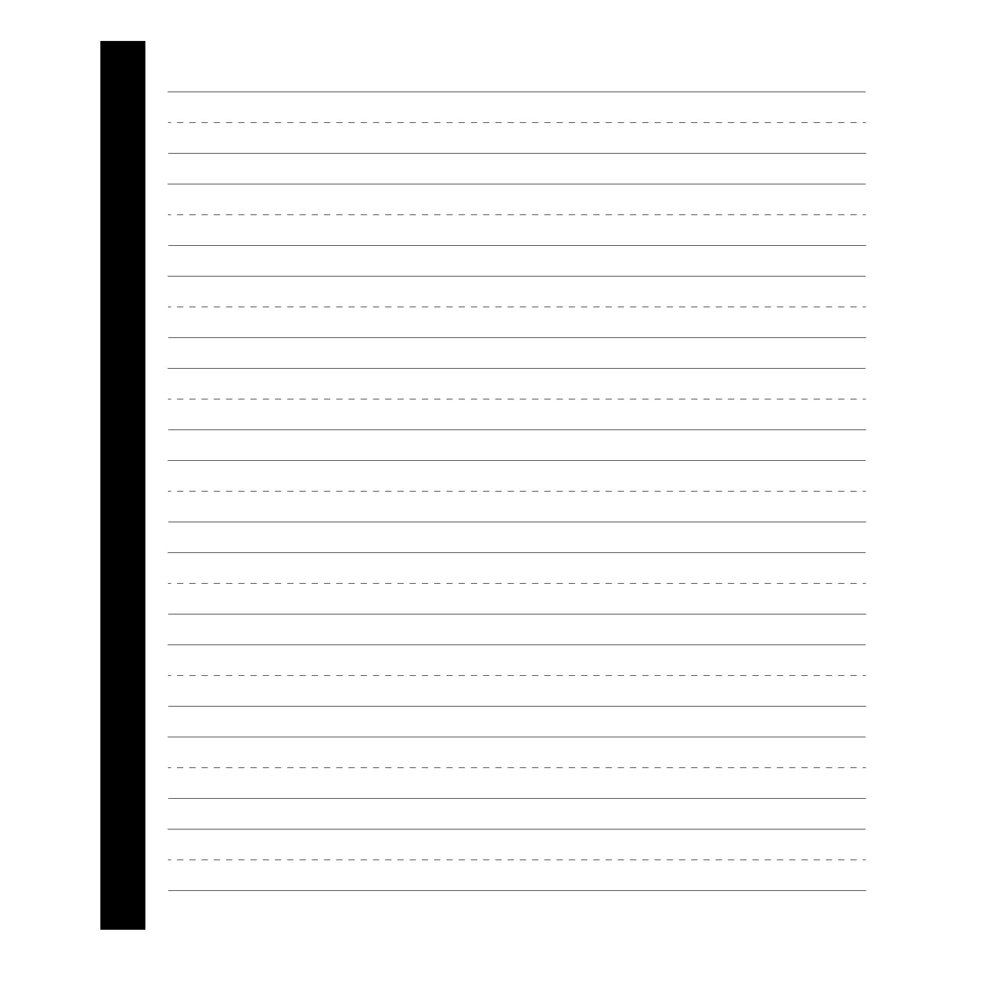 Handwriting Paper Worksheets Library