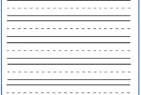 Handwriting Sheets Printable 3 Lined Paper