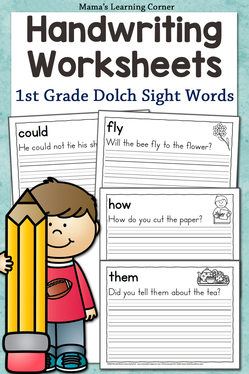 1st Grade Lined Paper Printable