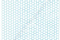 Hexagon Graph Paper Grid Paper Template Printable PDF
