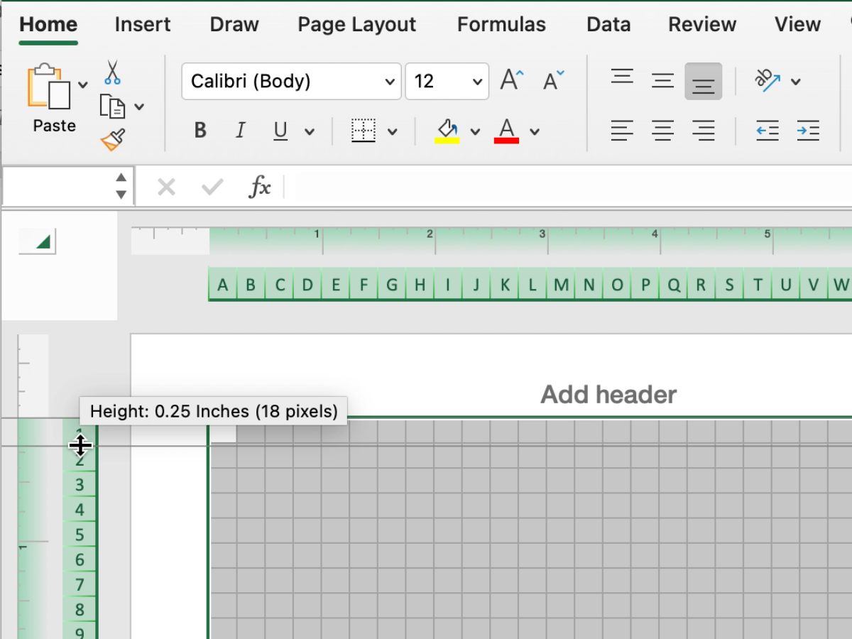 Printable Graph Paper Excel