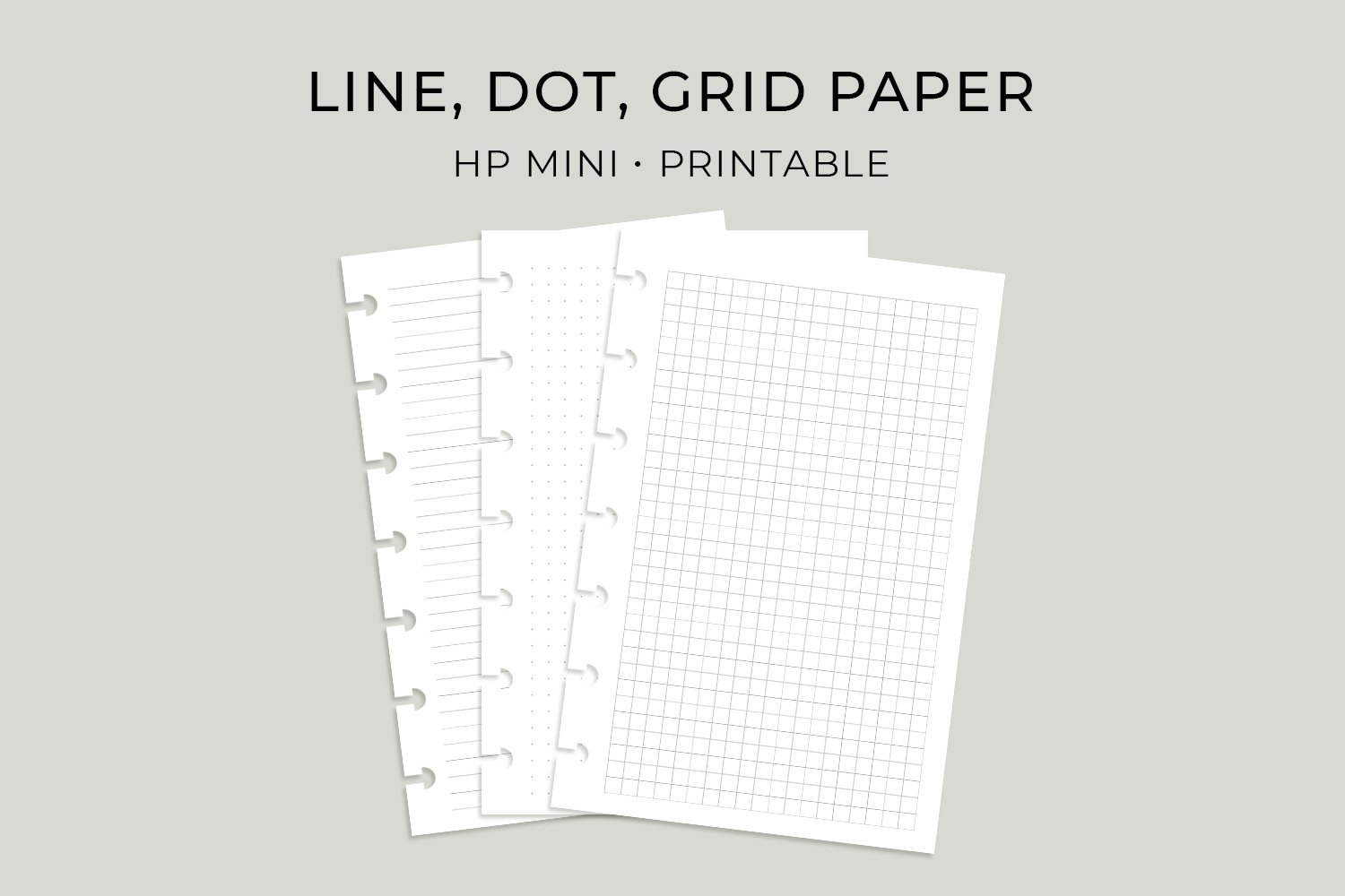HP Mini Note Paper