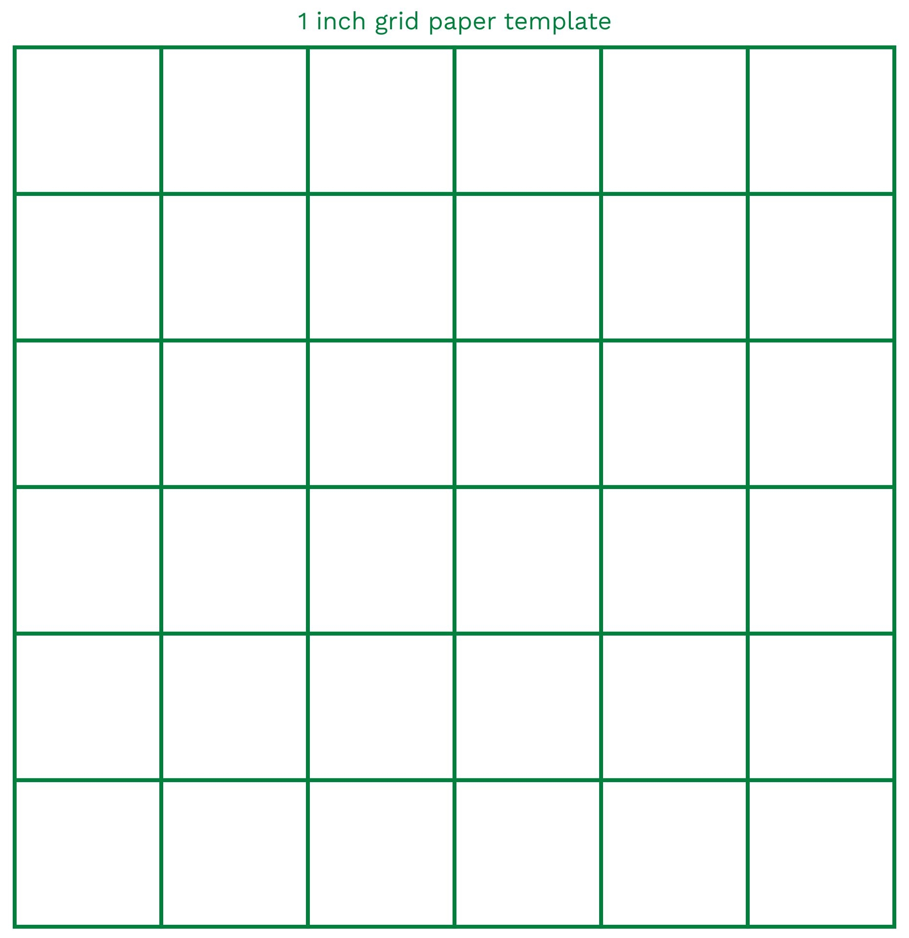 Free Printable Grid Paper 1/2 Inch
