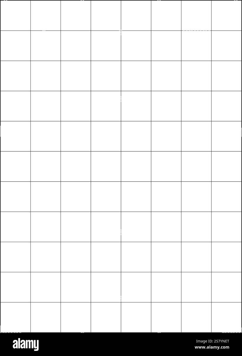 Inch Square Grid Black And White Stock Photos Images Alamy