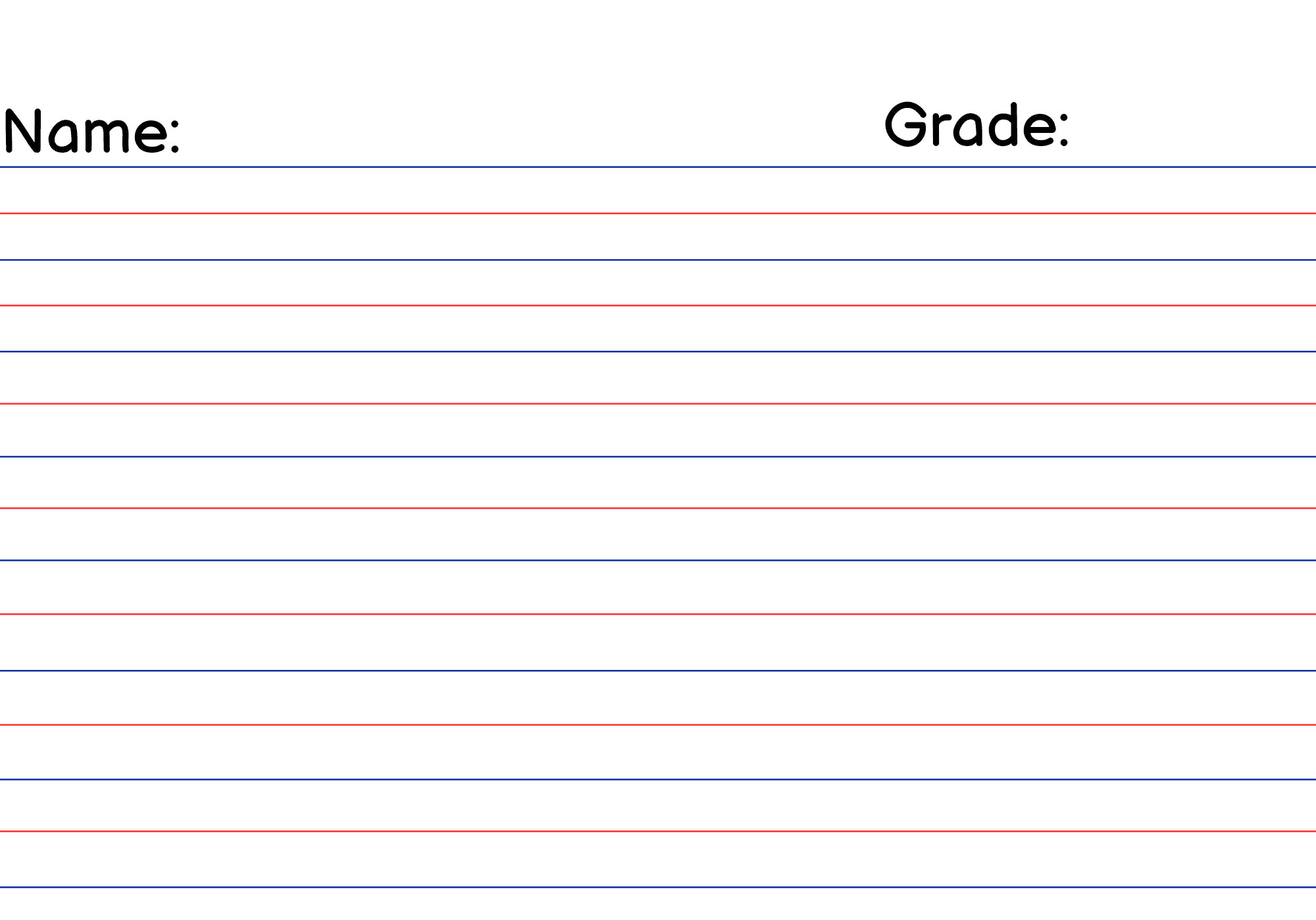 Intermediate Paper Grade 1 6 Printable Customizable By Nelbs digitals Raket PH
