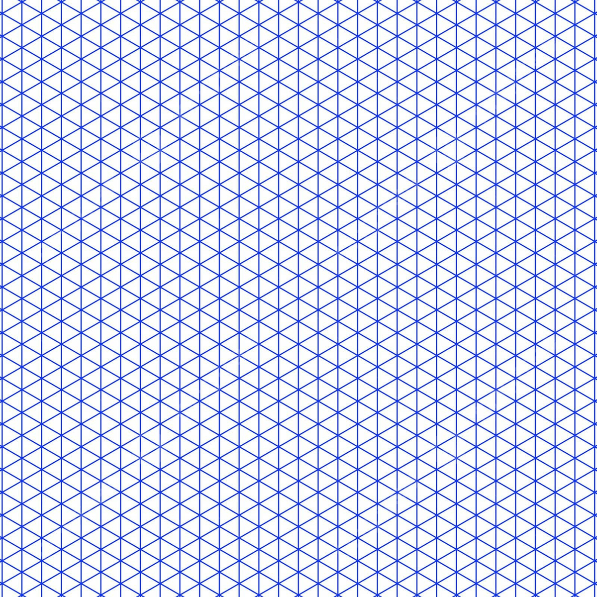 Isometric Grid Paper Printable
