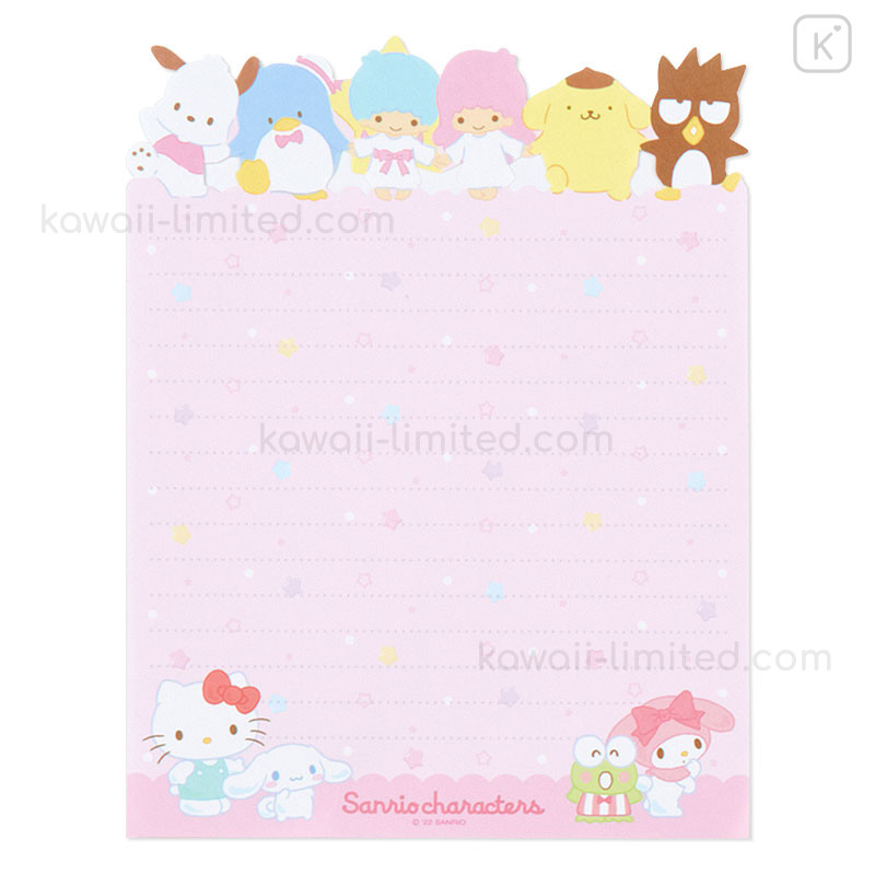 Japan Sanrio Original Letter Set Sanrio Characters Kawaii Limited