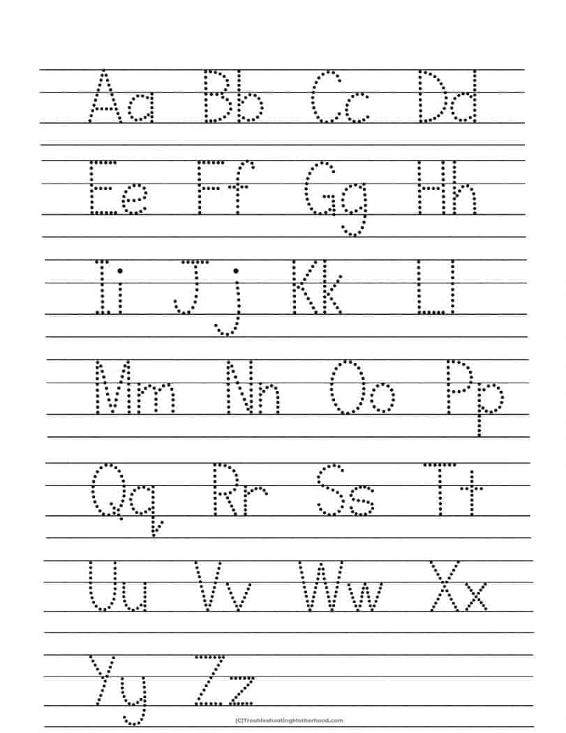 Kindergarten Lined Paper Free Printable Troubleshooting Motherhood Worksheets Library