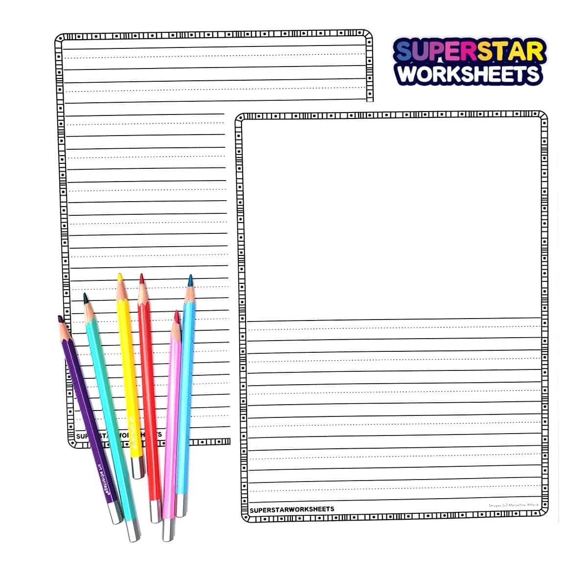 1st Grade Printable Lined Writing Paper