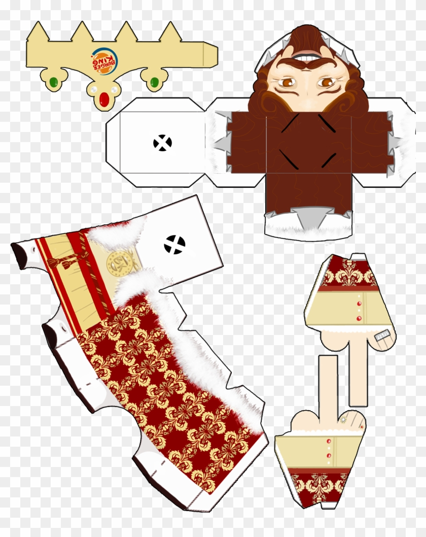 King Template Paper Toy Template Free Transparent PNG Clipart Images Download