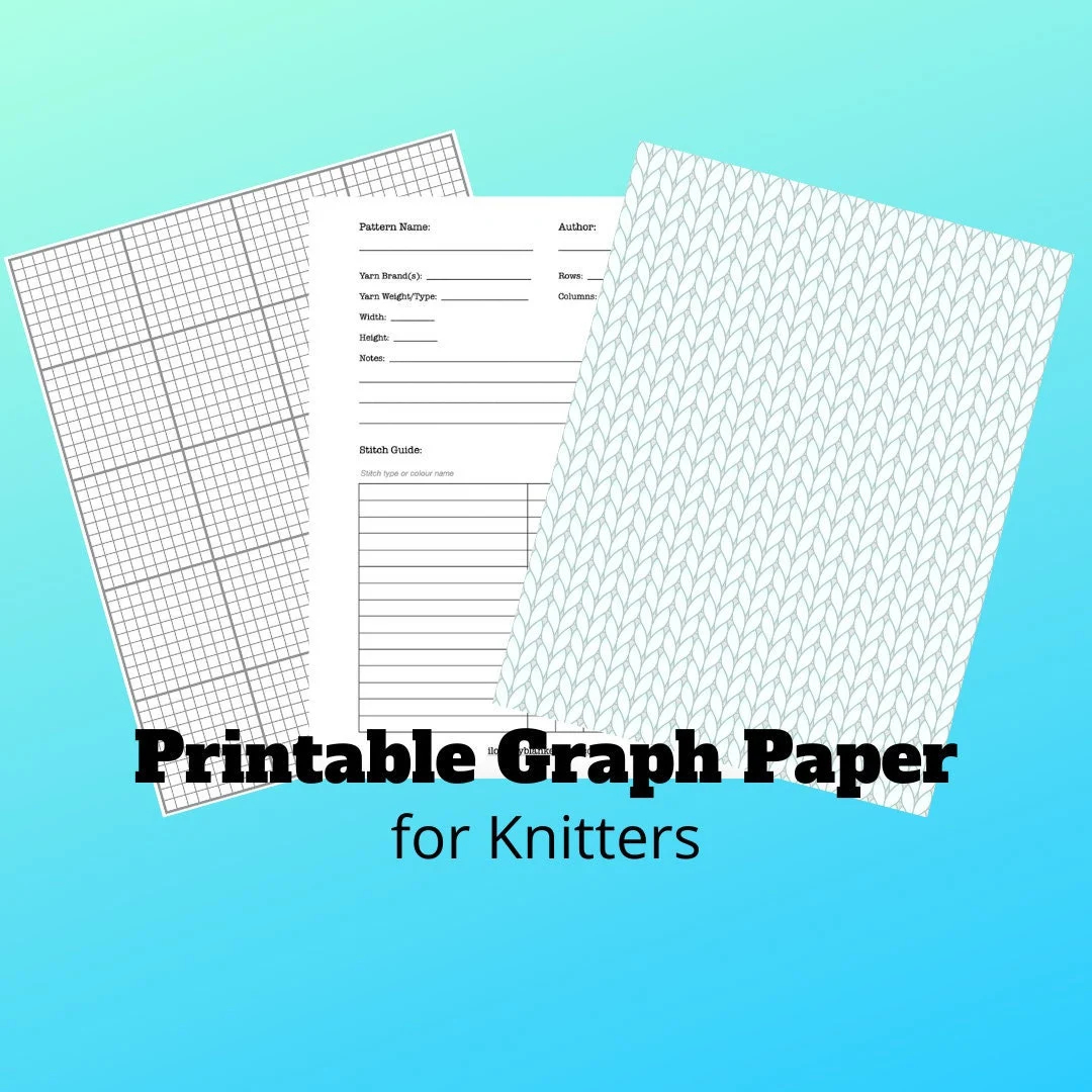 Knitting Graph Paper Notebook Crochet And Knitting Discounts Numbered 