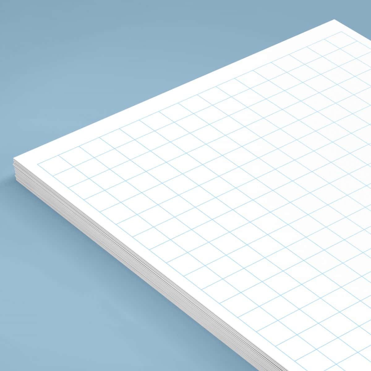 large grid graph paper free printable