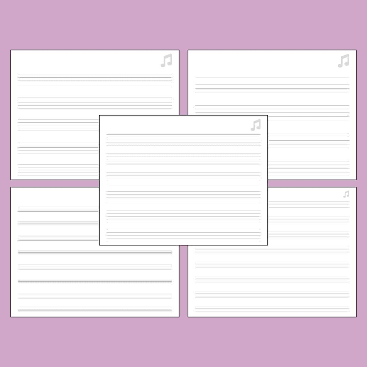 Free Printable Landscape Graph Paper