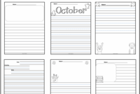 Lined Writing Paper Templates With Picture Box Printables