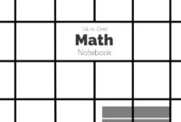 Math Graph Notebook Black White Grid 1 4 Inch Graph Paper For Advanced Mathematics By Well Done Print Co Print Co Well Done Amazon de Books