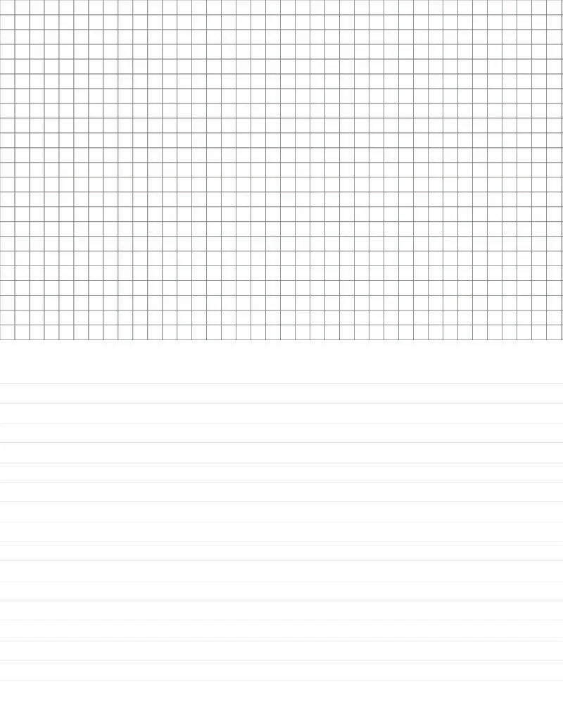 Math Notebook Graph Paper College Ruled Colorful Pixels Squidmore Company Stationery