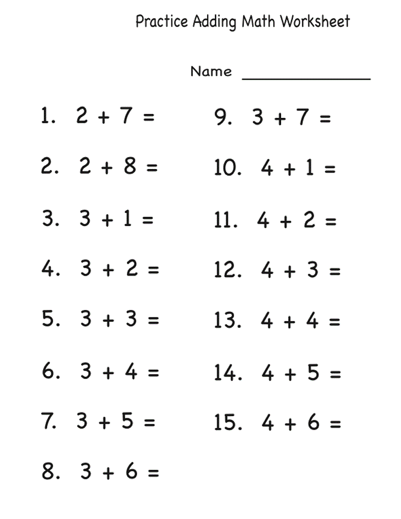 Math Papers To Print