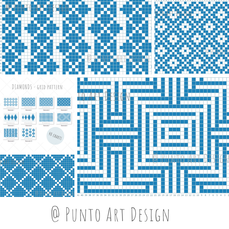 Medium Graph Free Patterns Punto Art Design 