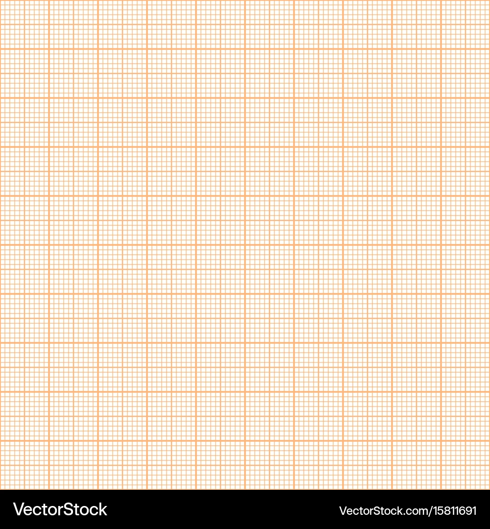 Metric Graph Paper 1mm Grid Royalty Free Vector Image