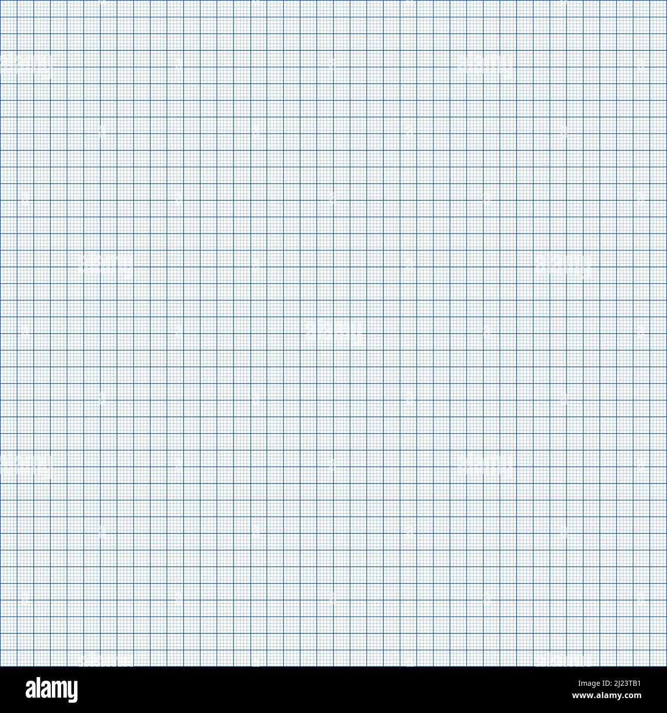 Millimeter Small Square Grid For Scale Blueprints Divided By Squares For 5 Squares Bold Lines Cage Table 40 Squares Drawing Blueprint Graph Paper Stock Vector Image Art Alamy