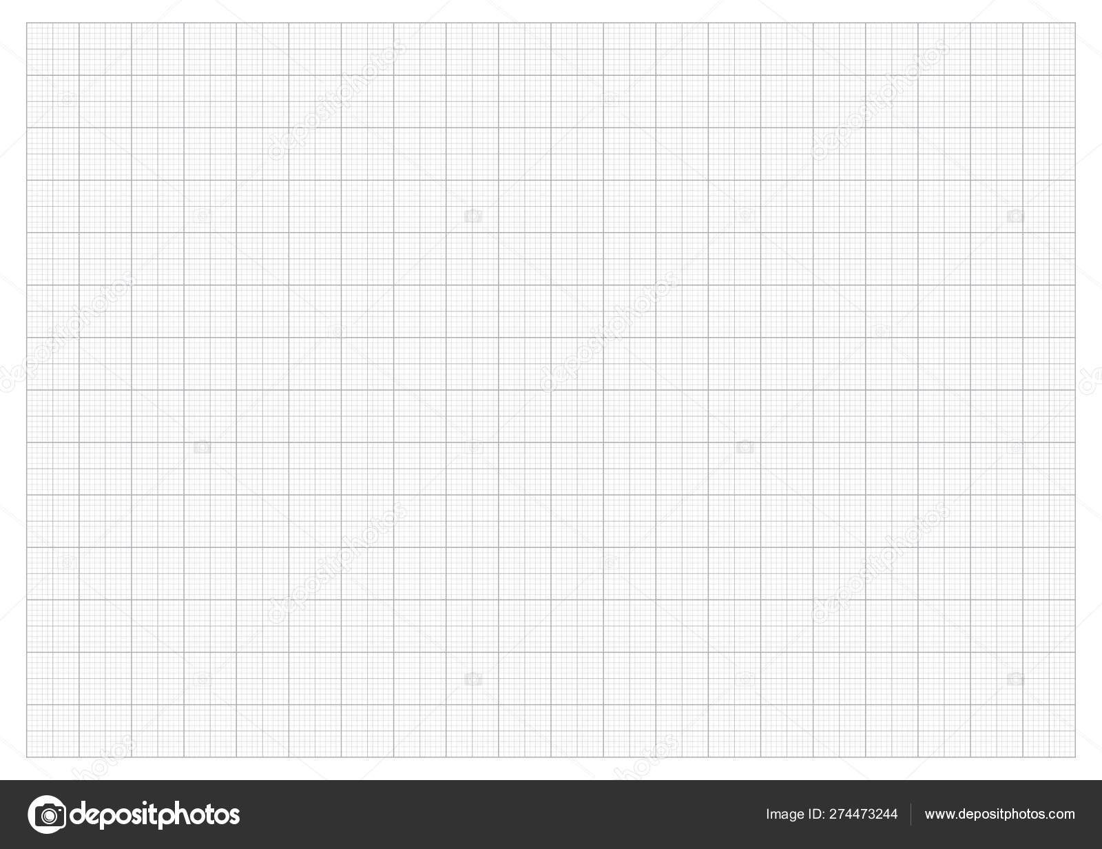 Monochrome Grid Paper Grid Graph Scale Vector Illustration Stock Vector By attaphongw 274473244