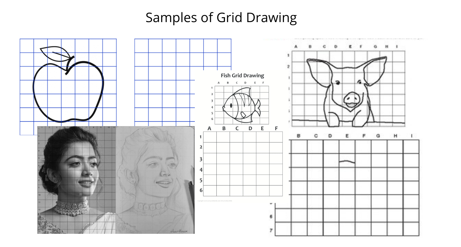 Free Printable Grid Drawing Worksheets