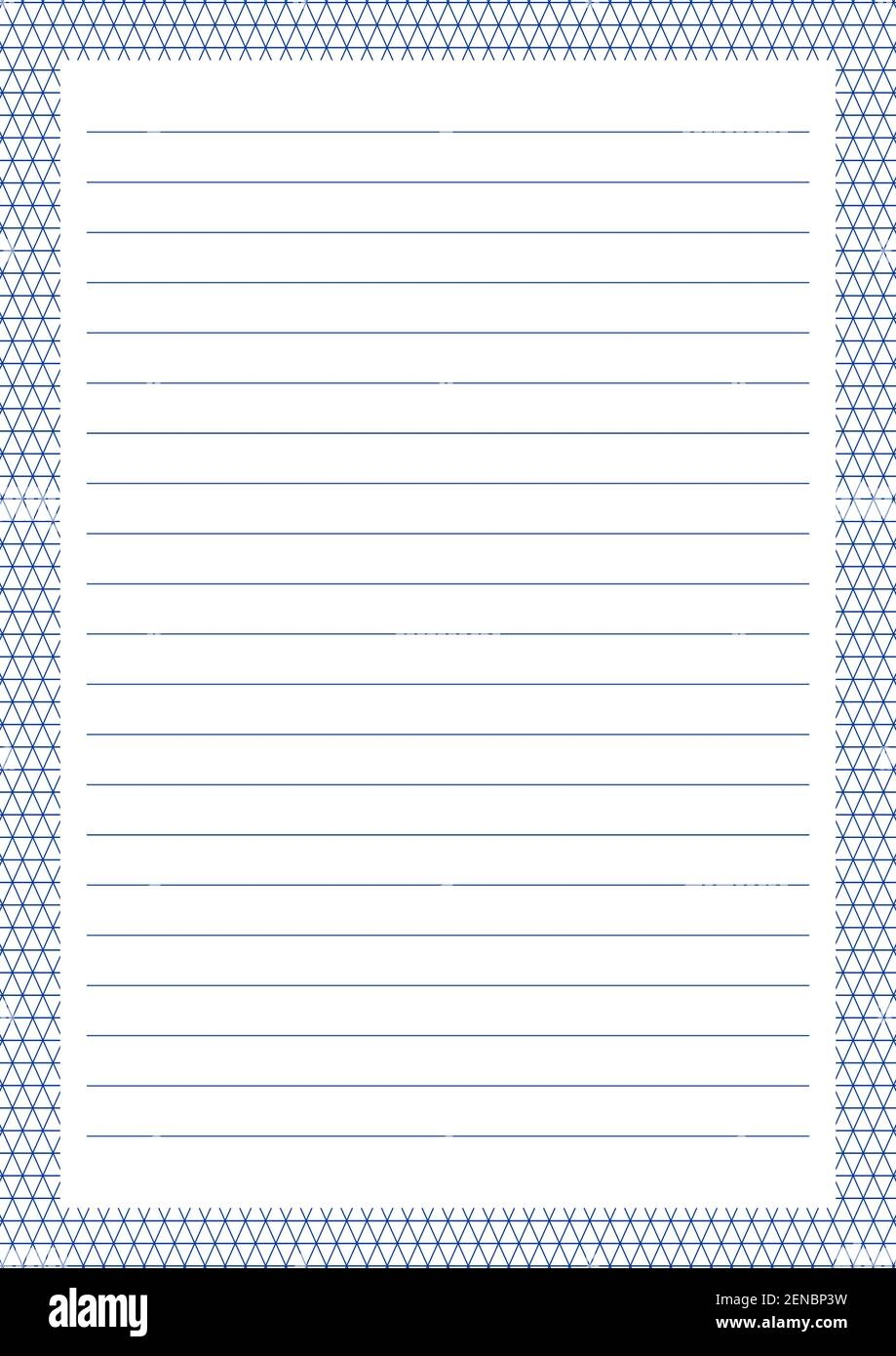 Note Paper Lined A4 Hi res Stock Photography And Images Alamy