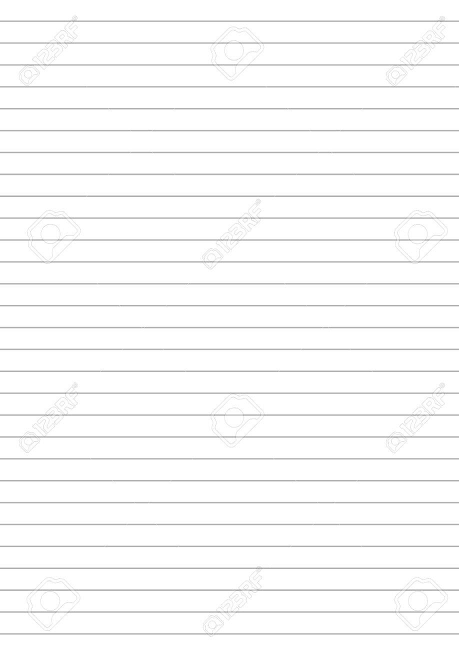 Notebook Paper With One Centimeter Gray Line A4 Size Template Royalty Free SVG Cliparts Vectors And Stock Illustration Image 54178488 