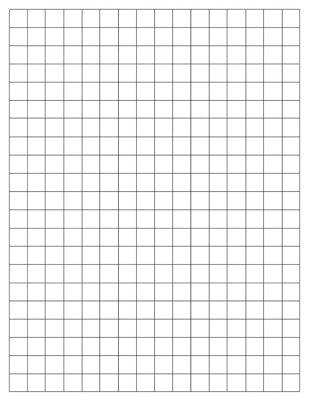 One half Inch Graph Paper Etsy