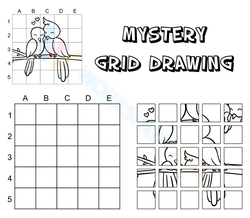 Online Grid Drawing Pages And Printable 100 Freemium 