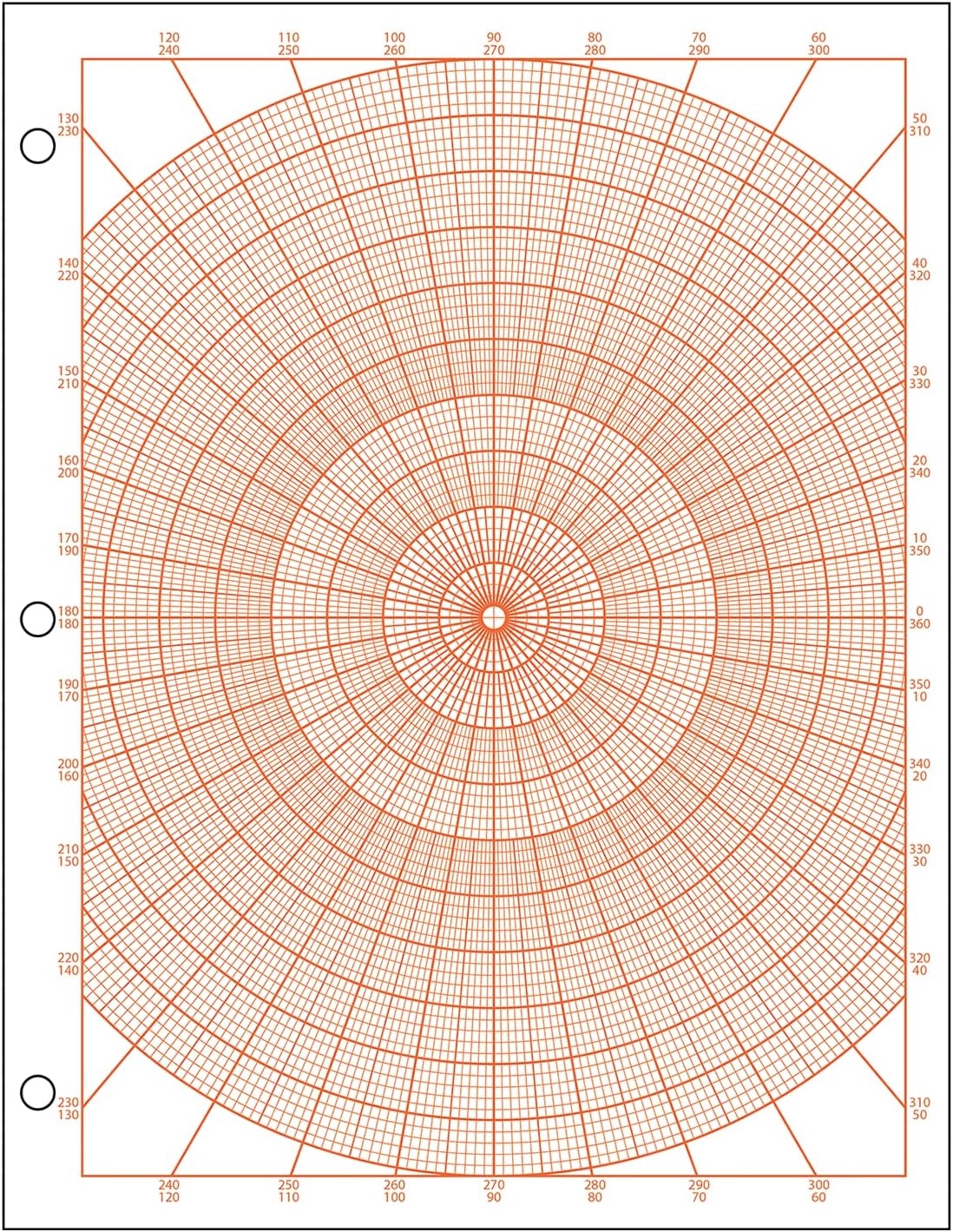 Circle Graph Paper Printable